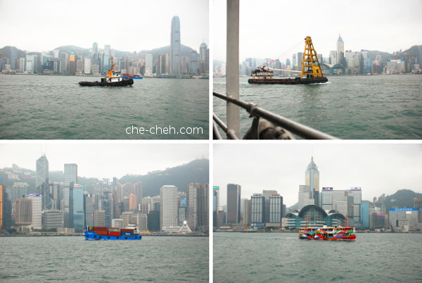 Views Of Victoria Harbor From The Ferry @ Hong Kong